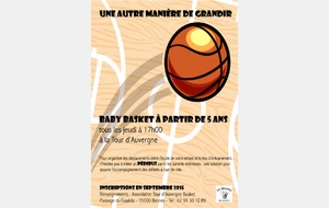 Commencer le basket à 5 ans à la TA...