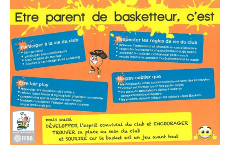 Etre parent de basketteur